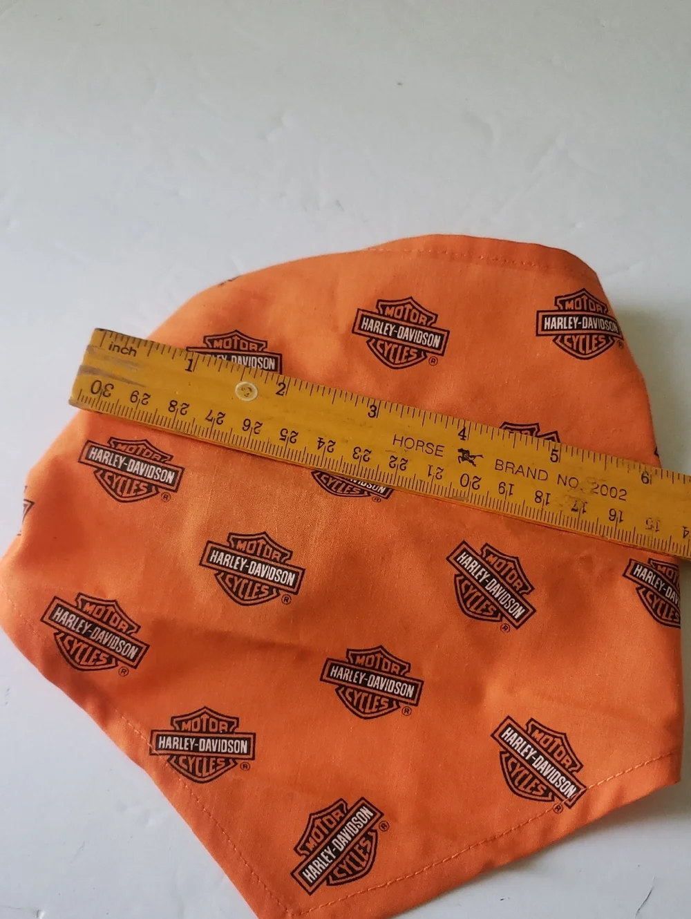 Harley Davidson Dog Cat Bunny Bandana Vintage 2003 Small/Medium